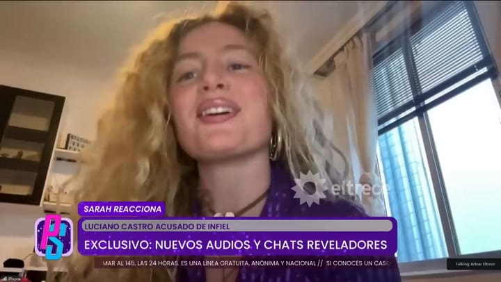 Las declaraciones de Sarah Borrell