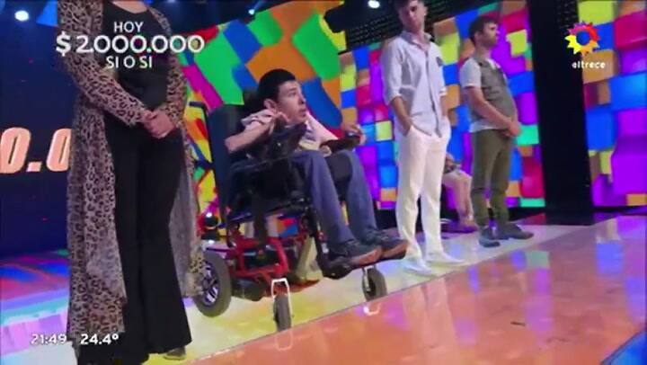 La conmovedora historia de Alexis, el participante de Los 8 escalones que hizo llorar a todos