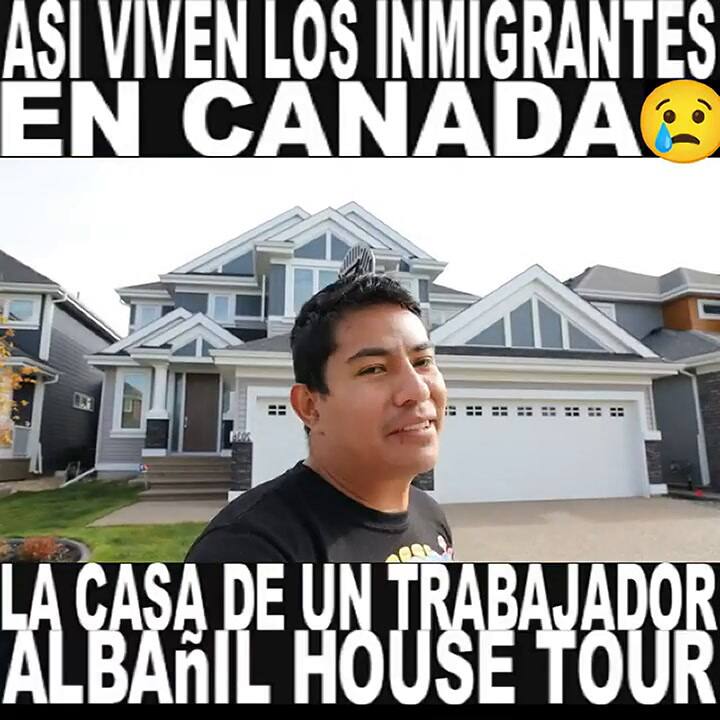Mexicano muestra cómo es su casa en Canadá