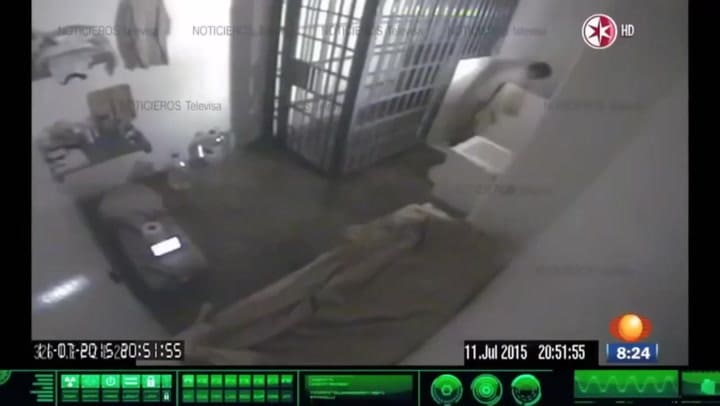 Así fue la fuga del Chapo Guzmán en 2015