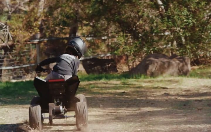 Tesla Cyberquad, el cuatriciclo eléctrico infantil