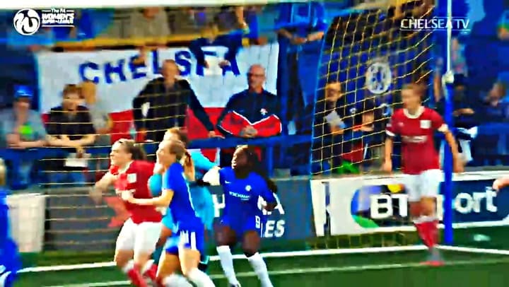 Pernille Harder y Magdalena Eriksson. Fuente:Vimeo