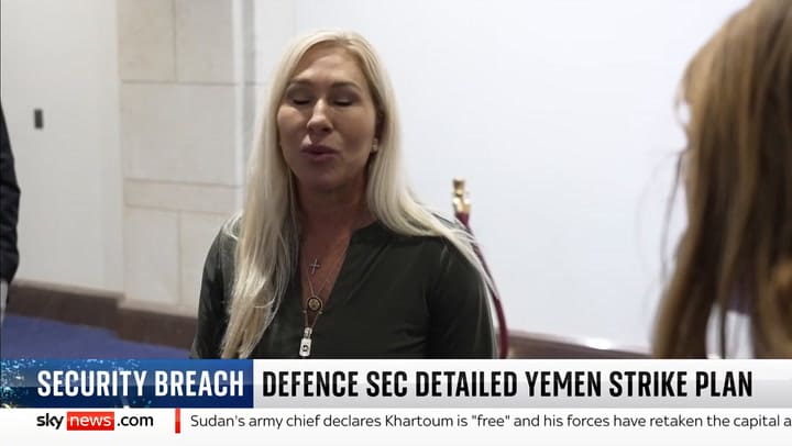 Marjorie Taylor Greene Calla A Una Periodista Británica