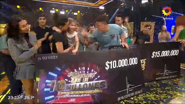 Santiago Simari, el maximo ganador de Los 8 escalones