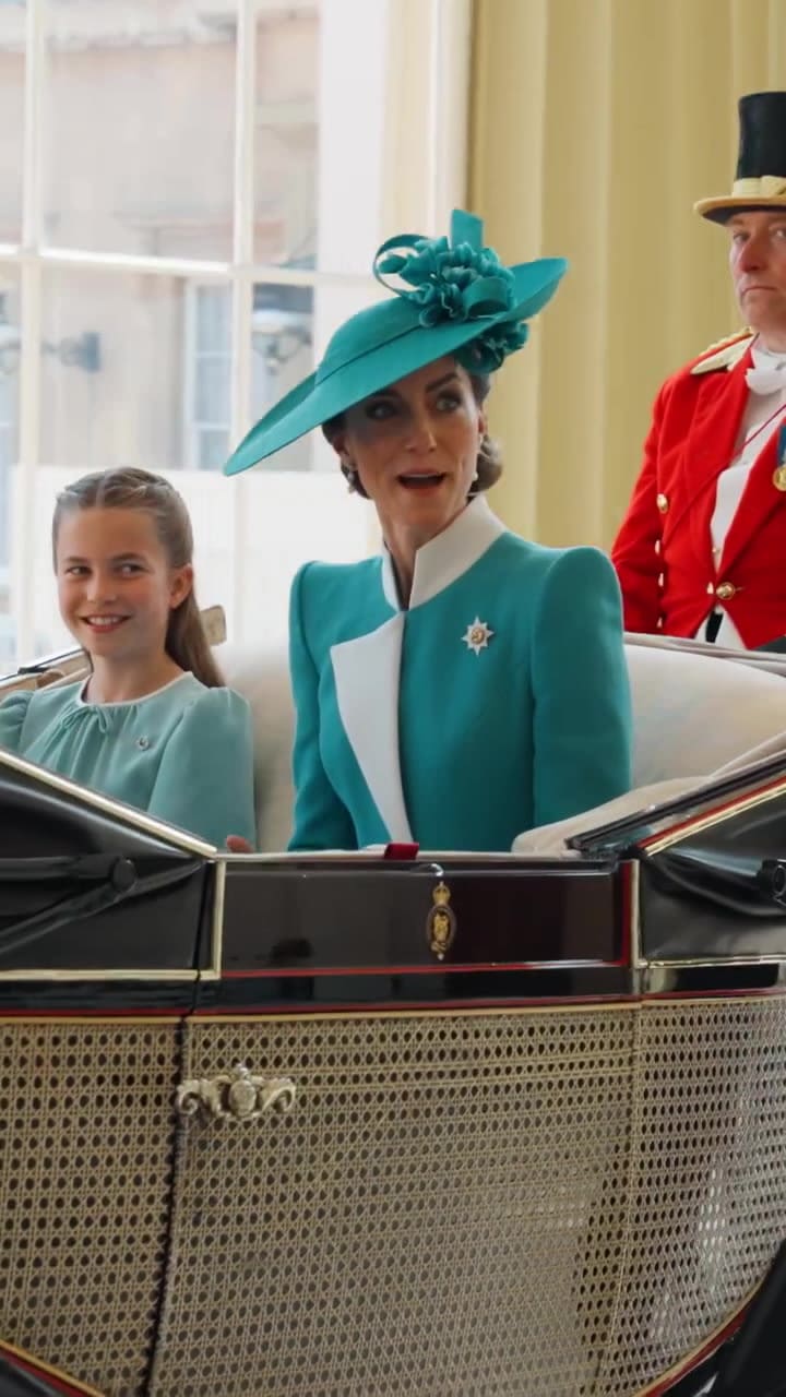 La Familia Real en el Trooping the Colour 2025