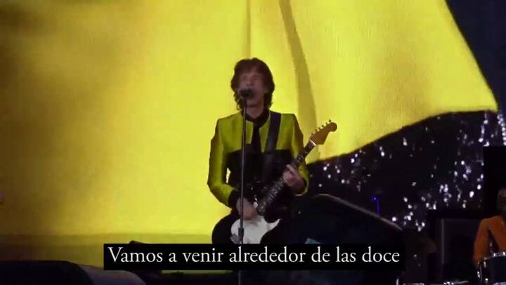 El guiño de Mick Jagger a un grupo de fans argentinas