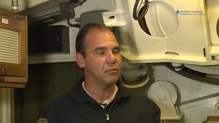 Imágenes del submarino argentino ARA San Juan
