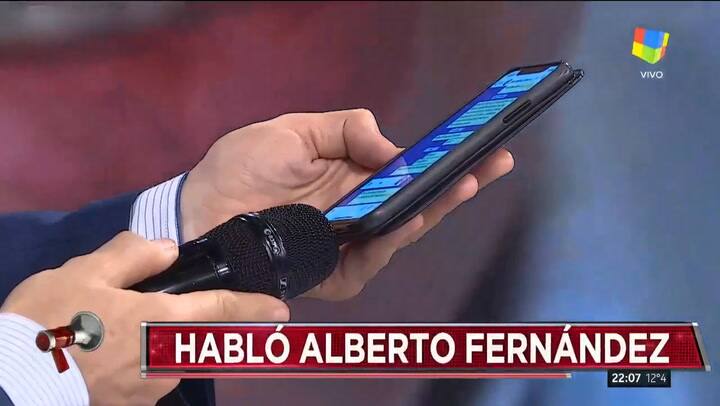 Alberto Fernández, sobre su internación: 'Me vine a hacer unos estudios' - Fuente: América TV