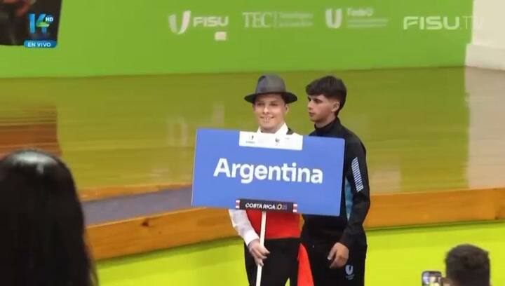La entrada de Simón García al Mundial Universitario de ciclismo