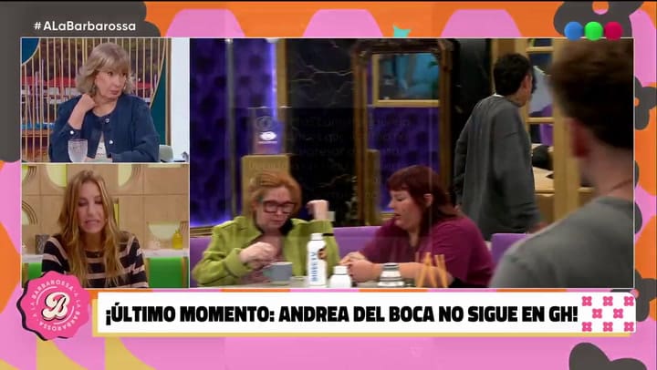 Se confirmó que Andrea del Boca no vuelve a Gran Hermano tras su fuerte caída