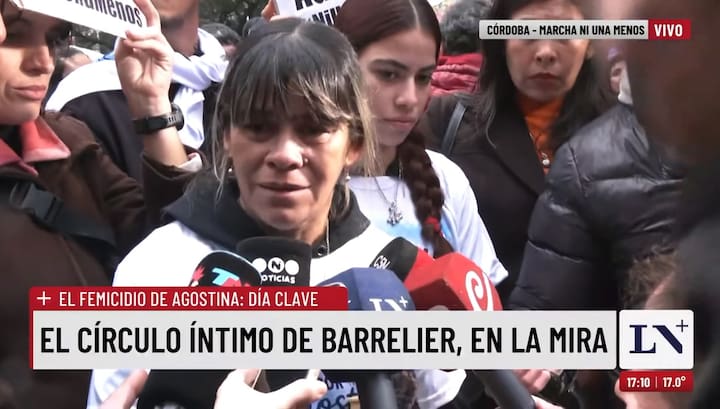 La abuela de Agostina Vega reveló que encontraron “una cartita” de la adolescente