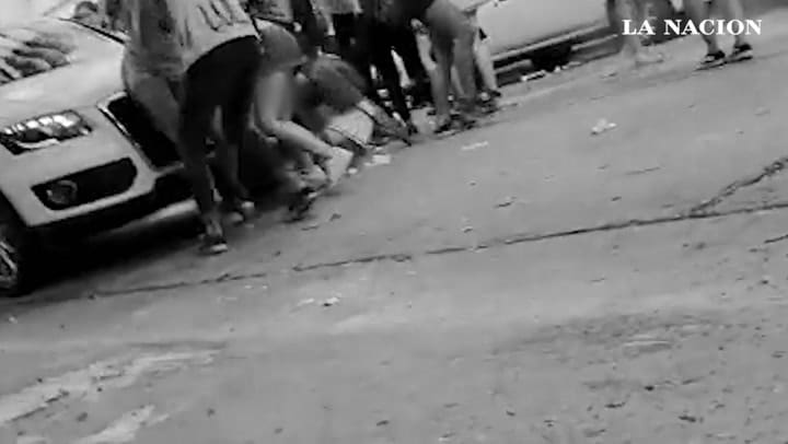 atropellan a un grupo de personas