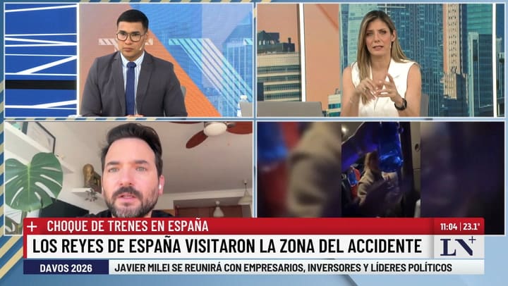 Lucas "Merakio" Merayo, youtuber testigo del choque de trenes