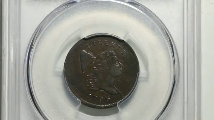1796 1/2C With Pole