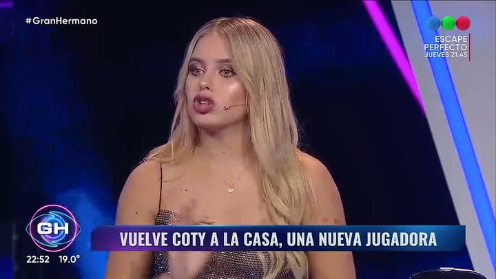 La previa de Coty Romero a su ingreso de Gran Hermano