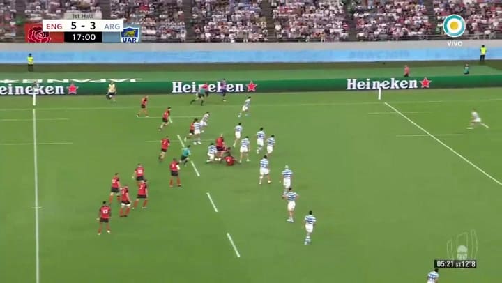 Tarjeta Roja los Pumas-Lavanini