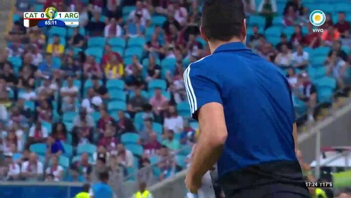 Scaloni Amonestado