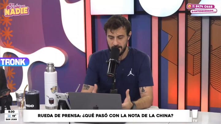 Diego Leuco habló de la polémica que se generó por la nota de la China Suárez