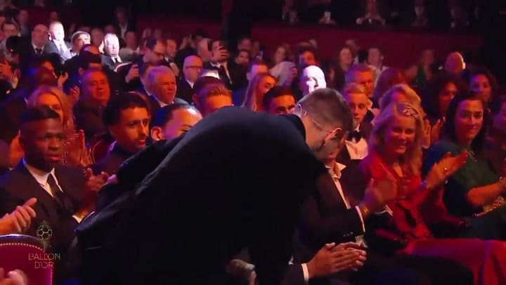 Lionel Messi ganador del Balón de Oro - Fuente: Twitter