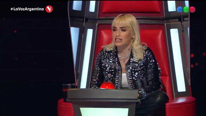 La Voz: Lali Espósito sorprendió a sus compañeros al hablar de su casamiento - Fuente: Telefe
