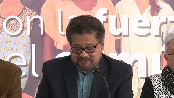 Líder de FARC retira candidatura presidencial en Colombia por motivos de salud