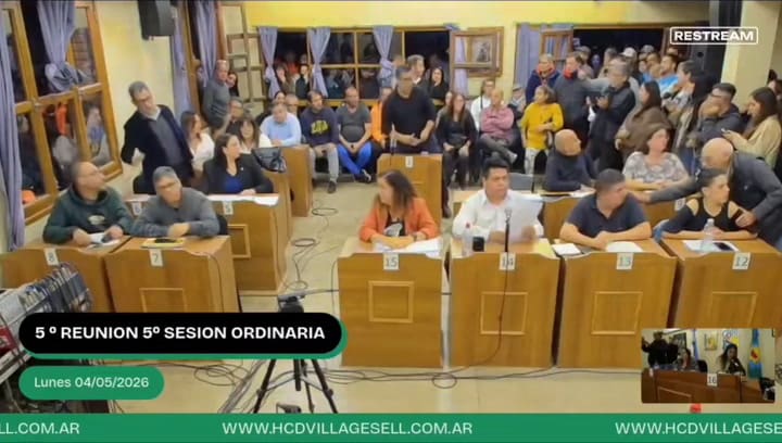 Así comenzó la tensa sesión en el Concejo Deliberate de Villa Gesell que terminó con agresiones a concejales