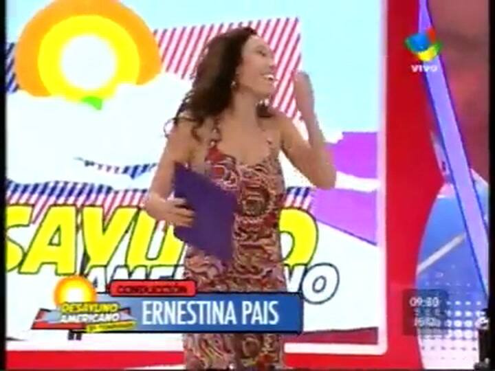 Ernestina Pais y su debut en Desayuno Americano (América)