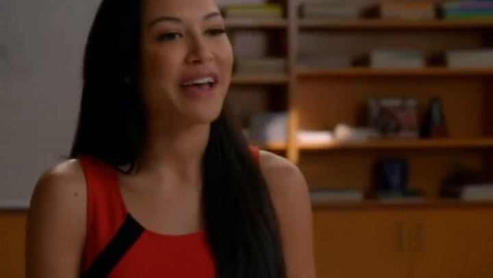 Naya Rivera en Glee - Fuente: YouTube