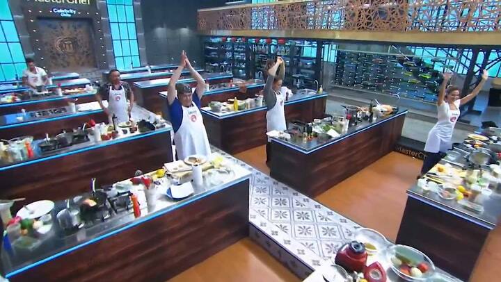 La reacción de Rocío Marengo en MasterCheff - Fuente: YouTube