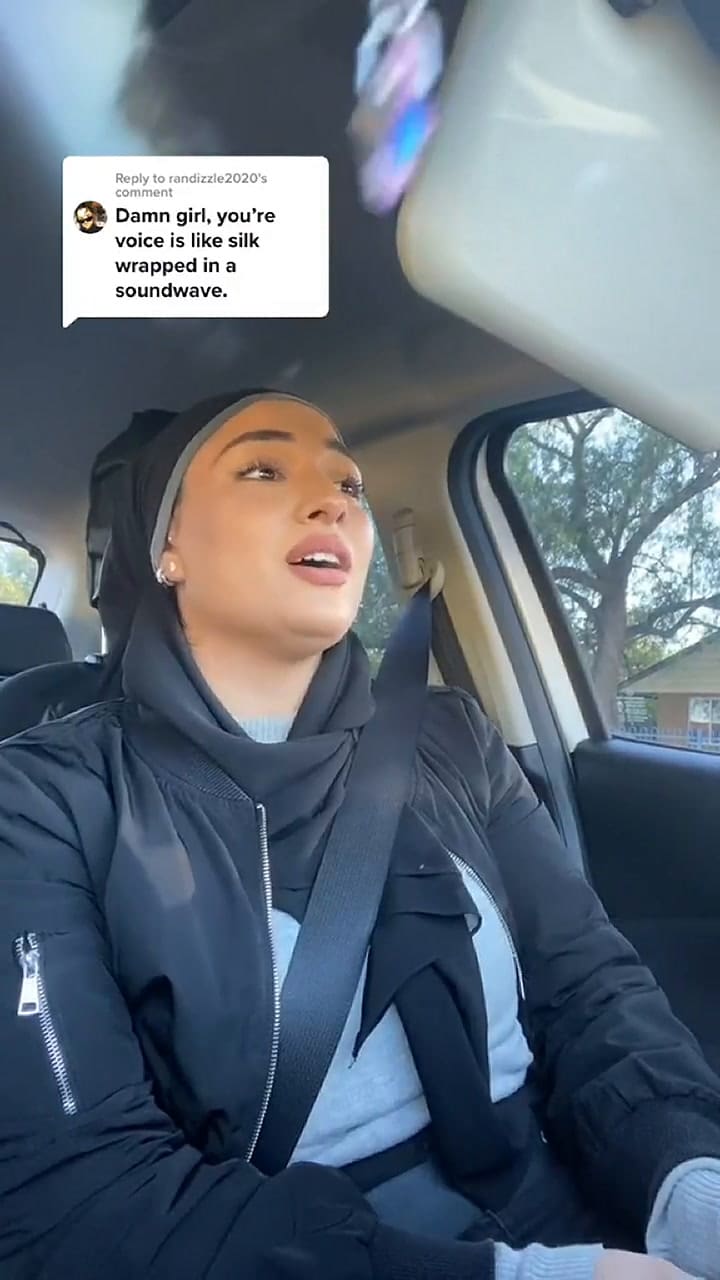 Noora comparte su voz en su cuenta de TikTok