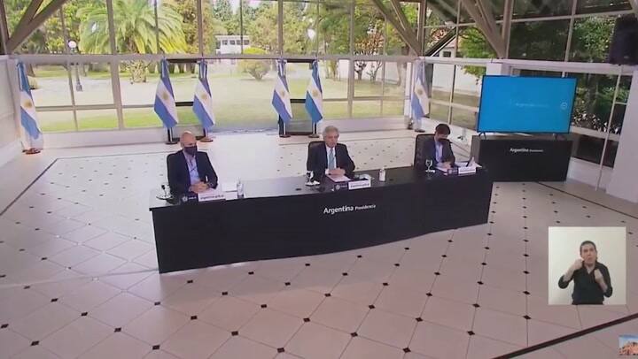 El discurso completo de Alberto Fernández - Fuente: Casa Rosada