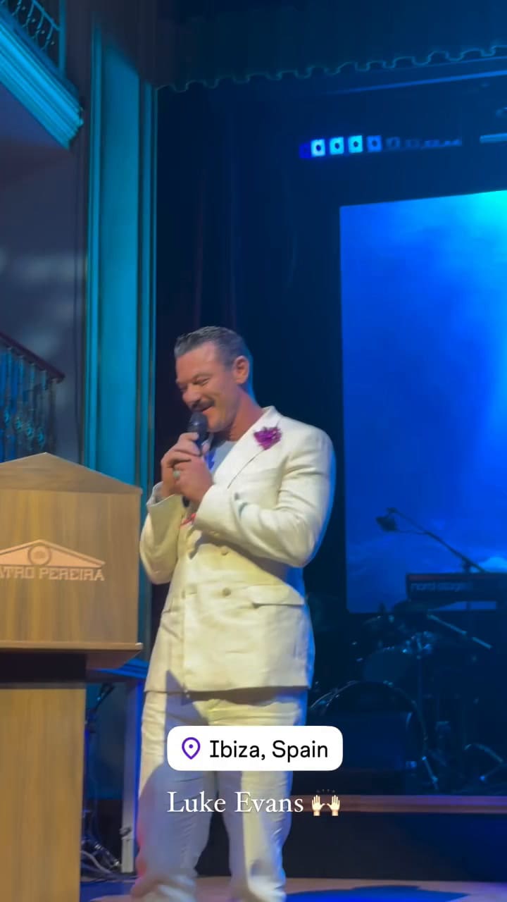 La China Suárez destacó la presencia de Luke Evans en los