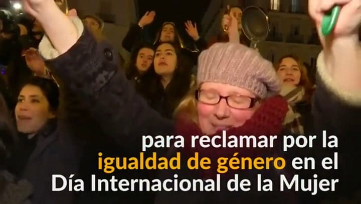 Activistas de todo el mundo celebran el Día Internacional de la Mujer