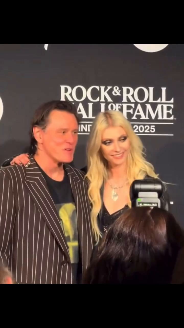 Jim Carrey y Taylor Momsen se reencontraron después de 25 años