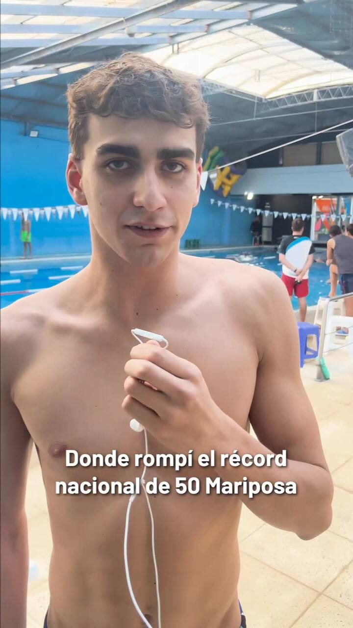 Ulises Cazau, el nadador platense que vende rifas para competir en Australia