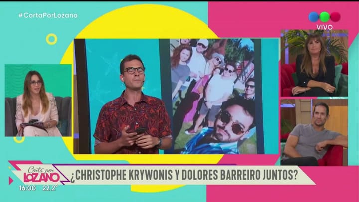 La respuesta de Christophe Krywonis cuando le preguntaron por su relación con Dolores Barreiro