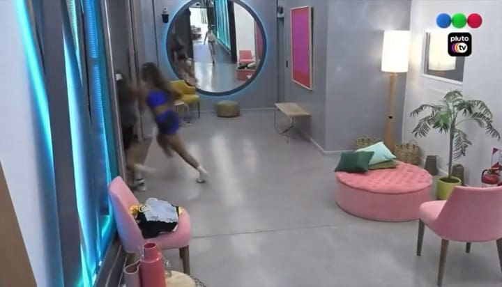 La caída de romina que asustó a sus compañeros