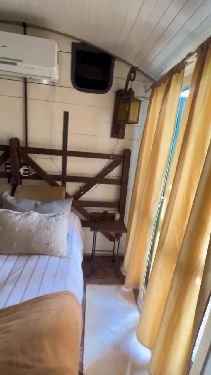 It is an amazing experience with its calm and rustic design.