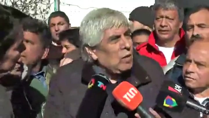 Se cumple el paro de camioneros - Fuente: Télam