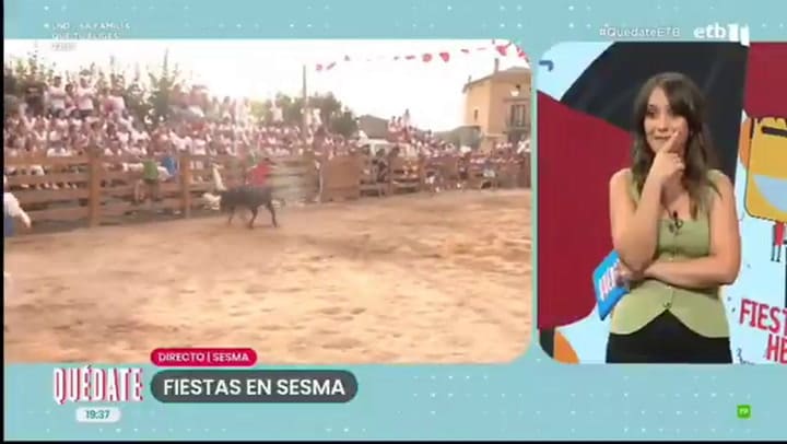Metieron a un periodista en una corrida para hacerle una broma y terminó embestido
