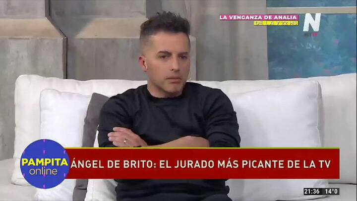 Ángel De Brito le contó a Pampita por qué no le gusta hablar de su vida privada