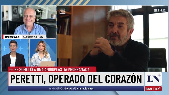 Mario Boskis hablo sobre la operacion de Diego Peretti