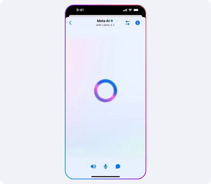 Meta AI ahora puede dialogar con una voz natural