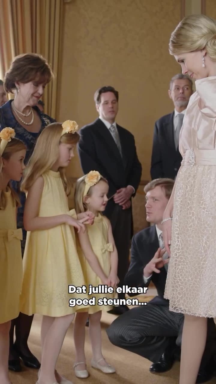 Las hijas de Máxima y Guillermo en la serie sobre la reina de los Países Bajos