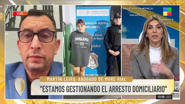 El abogado de Morena Rial cuenta cómo es la situación procesal de la joven