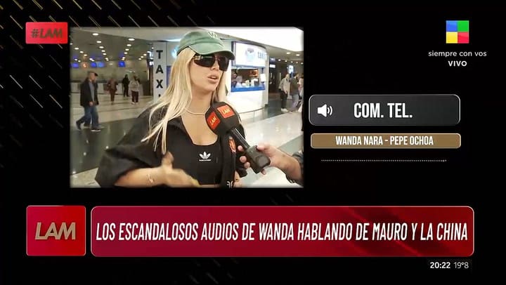 Wanda Nara habló sobre Pampita