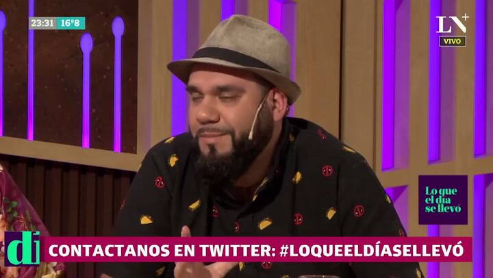 Carlos Núñez en Lo que el día se llevó