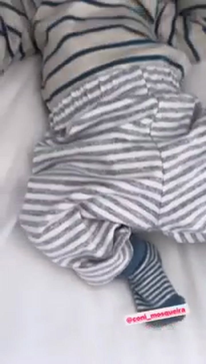 El descuido de Alejandro Fantino con su hijo recién nacido que despertó el enojo de sus seguidores