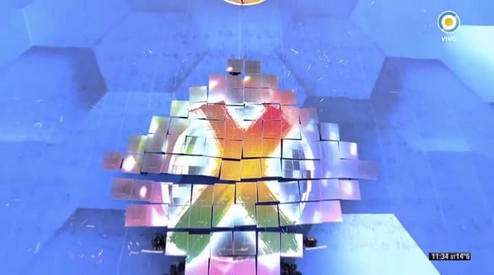 Así fue la ceremonia de cierre del Mundial de Rusia 2018 - Fuente: TV Pública