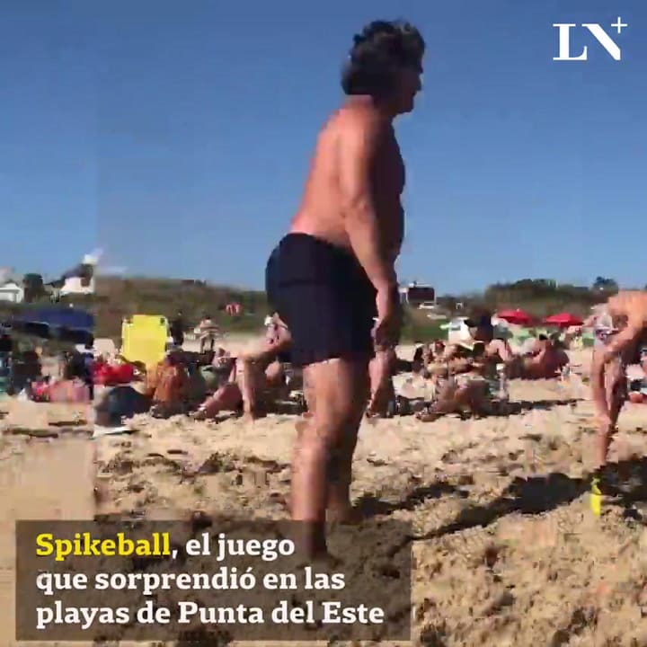 Spikeball, el juego que sorprendió en las playas de Punta del Este